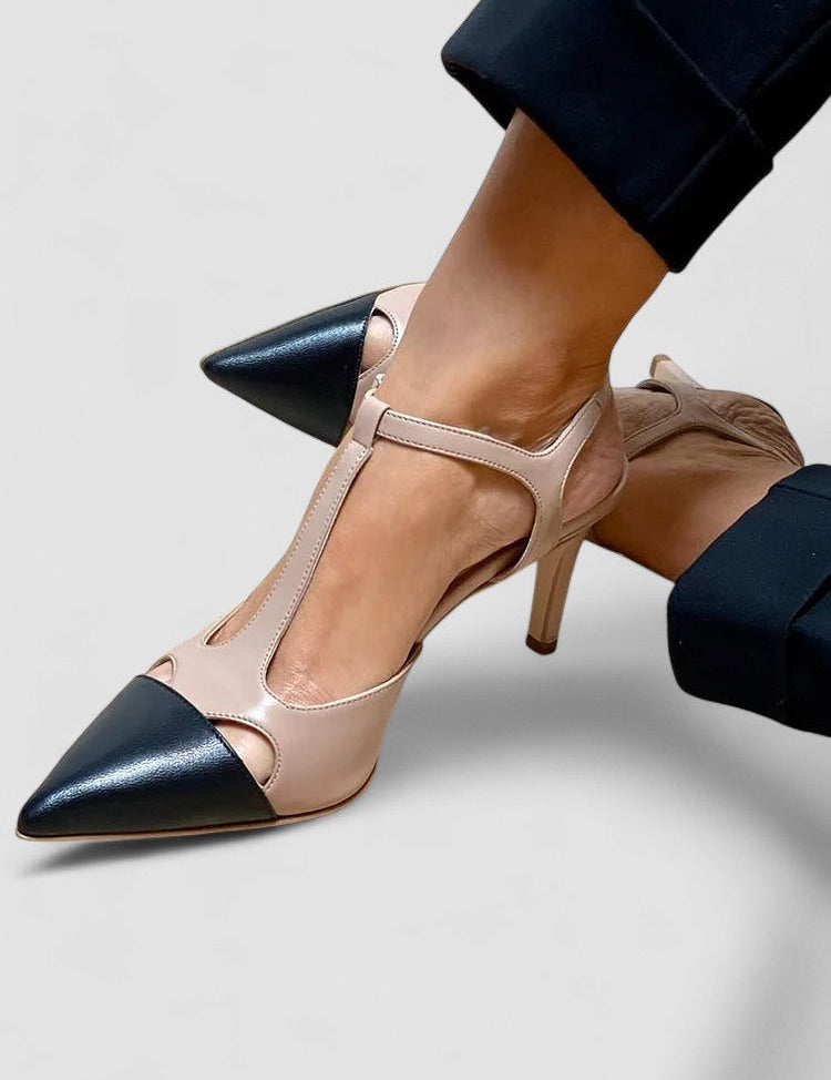 Evrardine - Sapatos bicolor