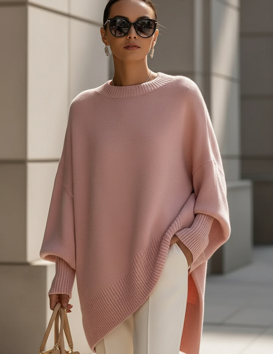 Rosa - Malha Oversized
