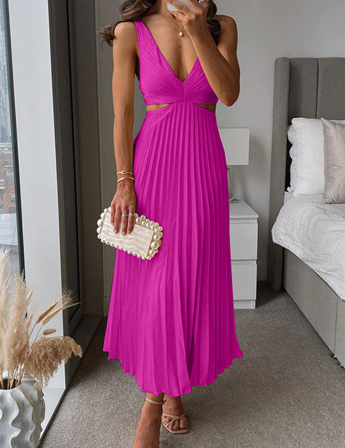 Camila - Vestido Sem Mangas Midi