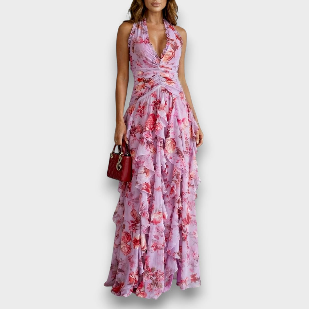 Belladina - Vestido Maxi com Halter