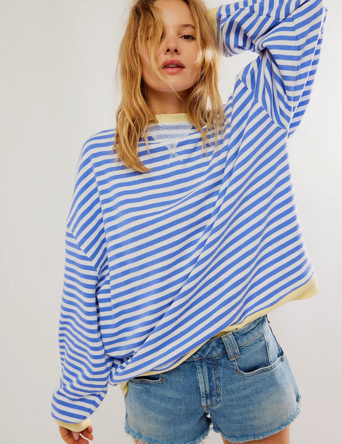 Ashley | Sweater Listrado Brincalhão