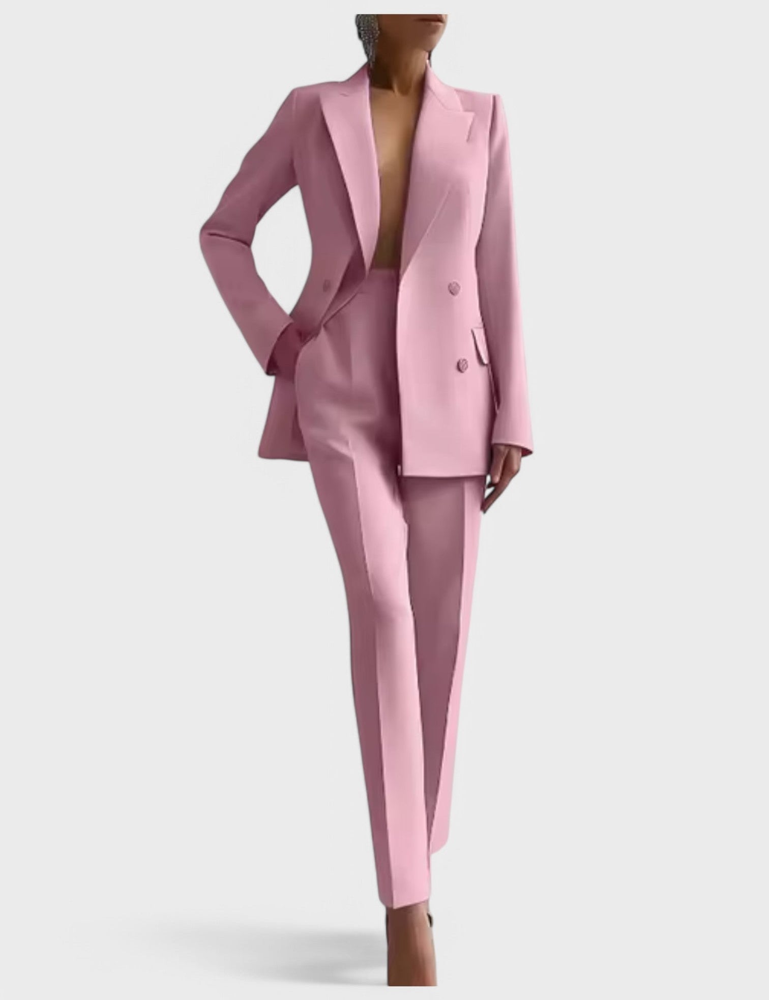 Olívia - Conjunto de Blazer e Calças