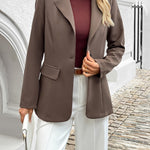 Blazer Alongado Alfaiataria Moderna