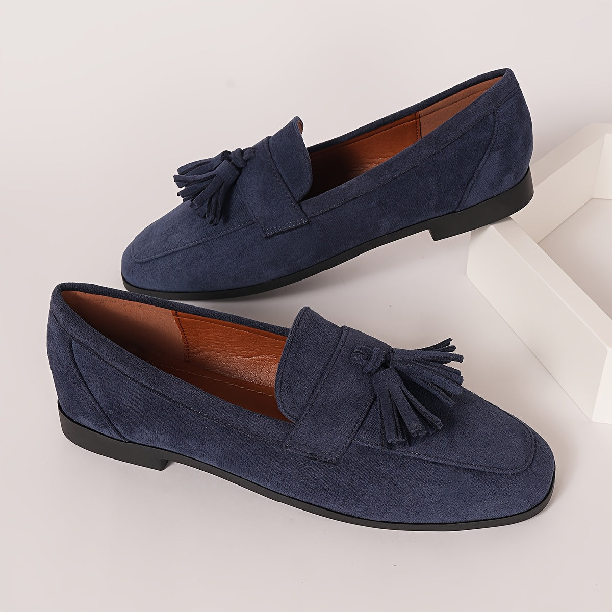 Mocassins Eliane - com apoio e salto plano