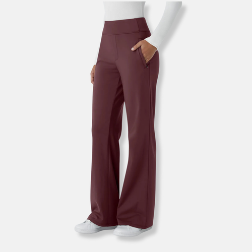 Elena | Calças fluídas de cintura alta