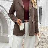 Blazer Alongado Alfaiataria Moderna