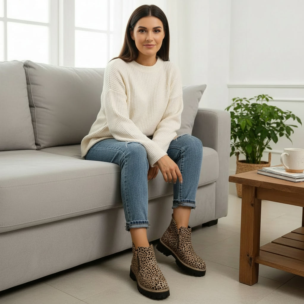 Angela | Bottines orthopédiques pour femme 1+1