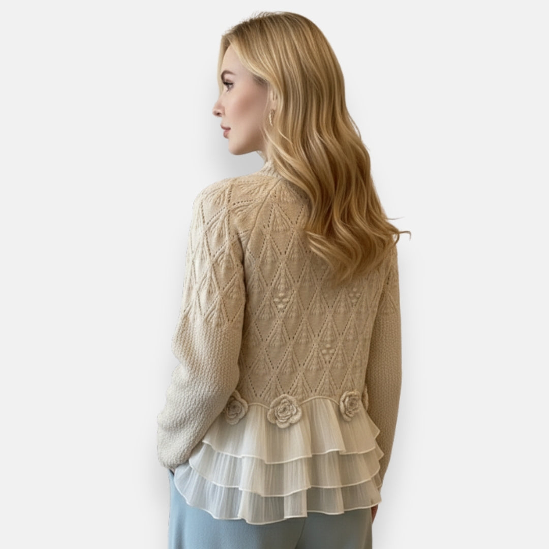 Isadora | Conjunto de malha canelada elegante (3 peças)