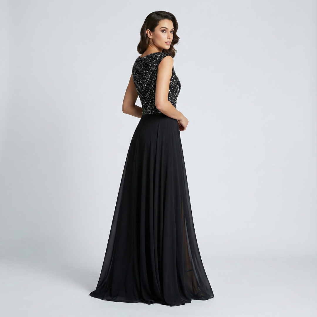 Inês | Conjunto de macacão sem mangas elegante