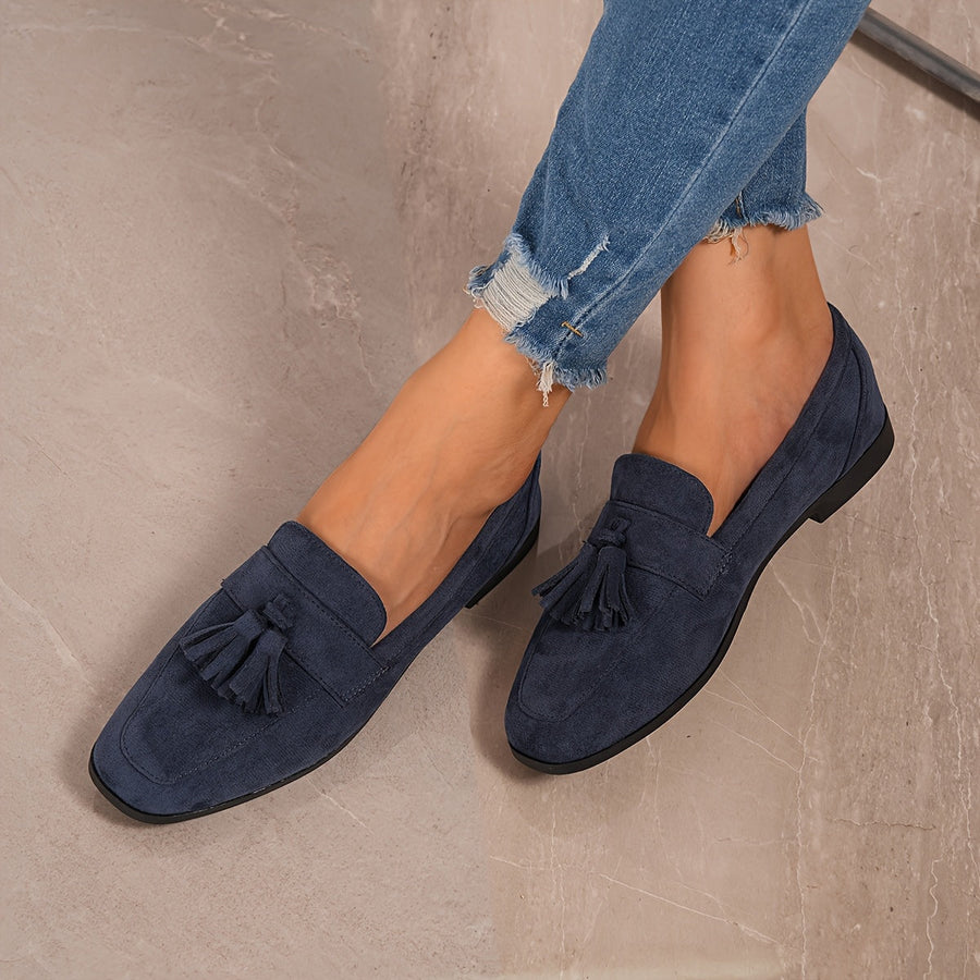 Mocassins Eliane - com apoio e salto plano