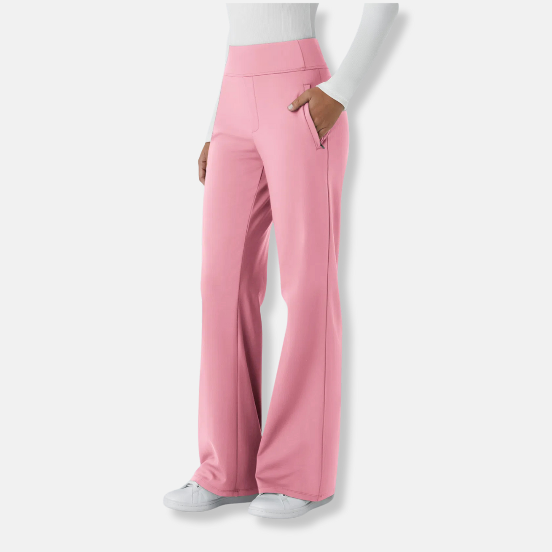 Sofia | Conjunto de calças fluídas de cintura alta