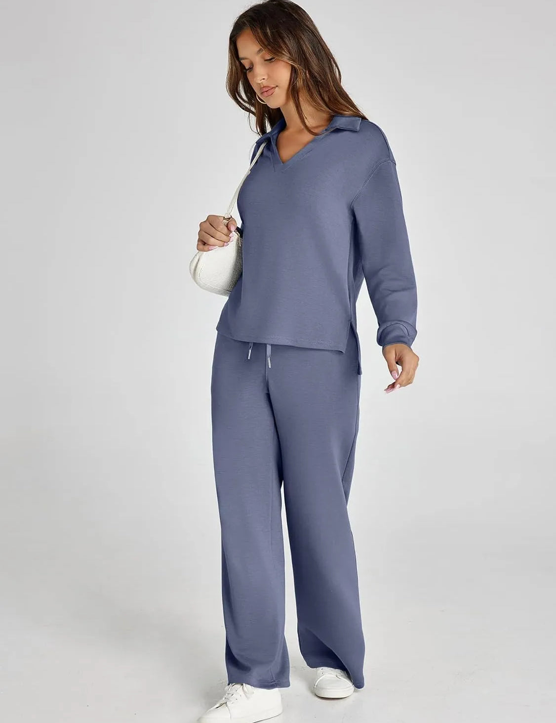 RENÉE™ - Conjunto Minimalista de Dois Peças Confortável