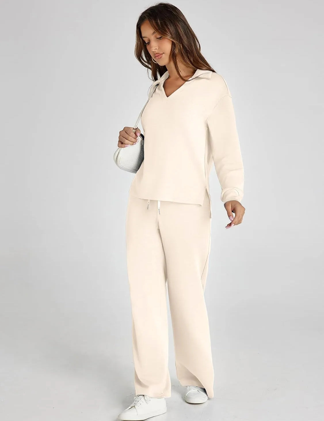 RENÉE™ - Conjunto Minimalista de Dois Peças Confortável