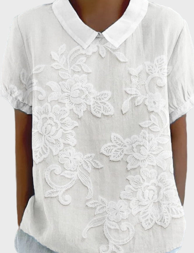 Lily - Blusa com Gola
