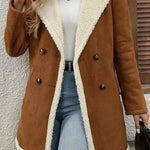 Sobretudo Camel Forrado com Pelo