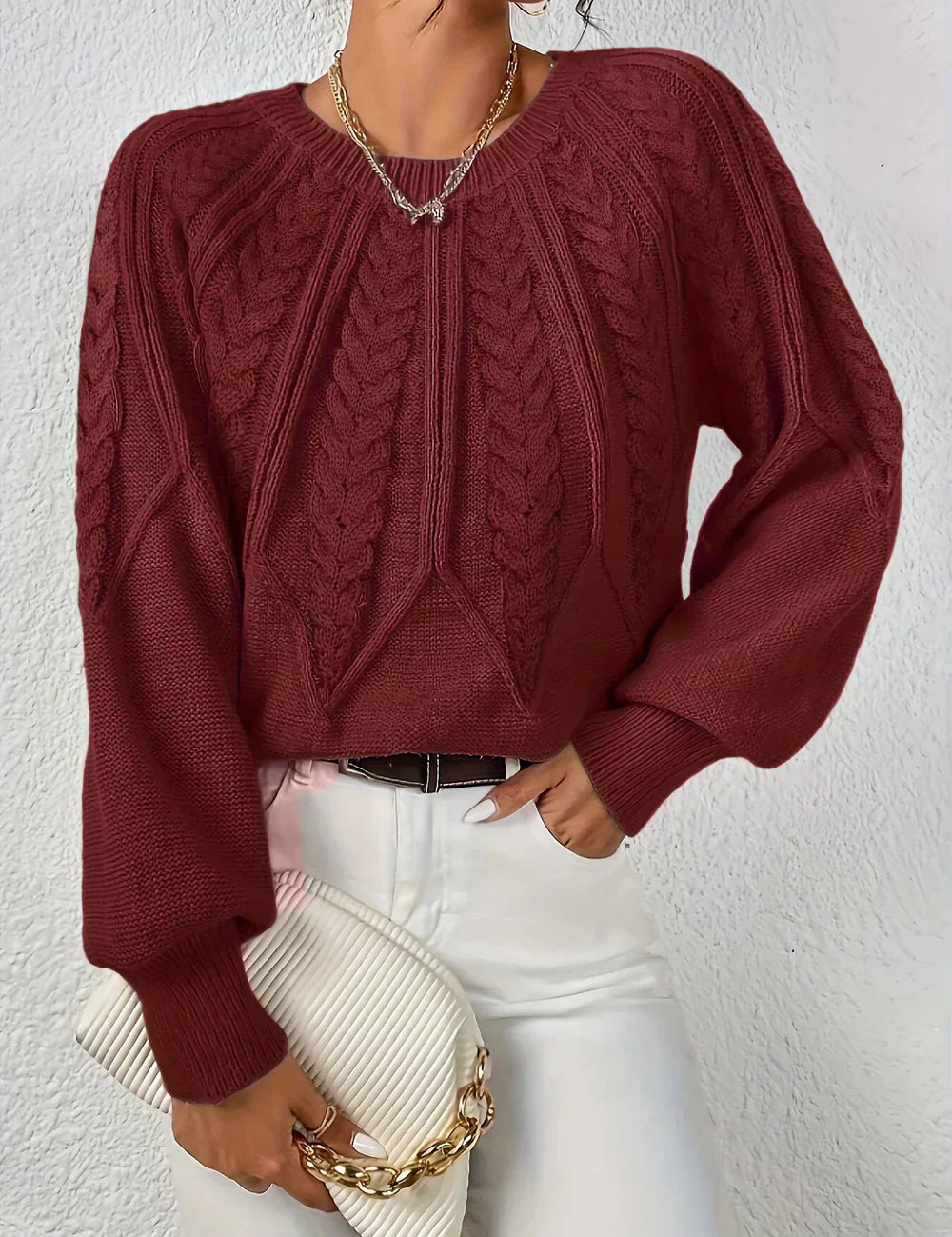 BRIONA™ - Sweater Clássico de Conforto