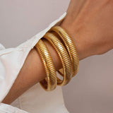 Bracelete canelada