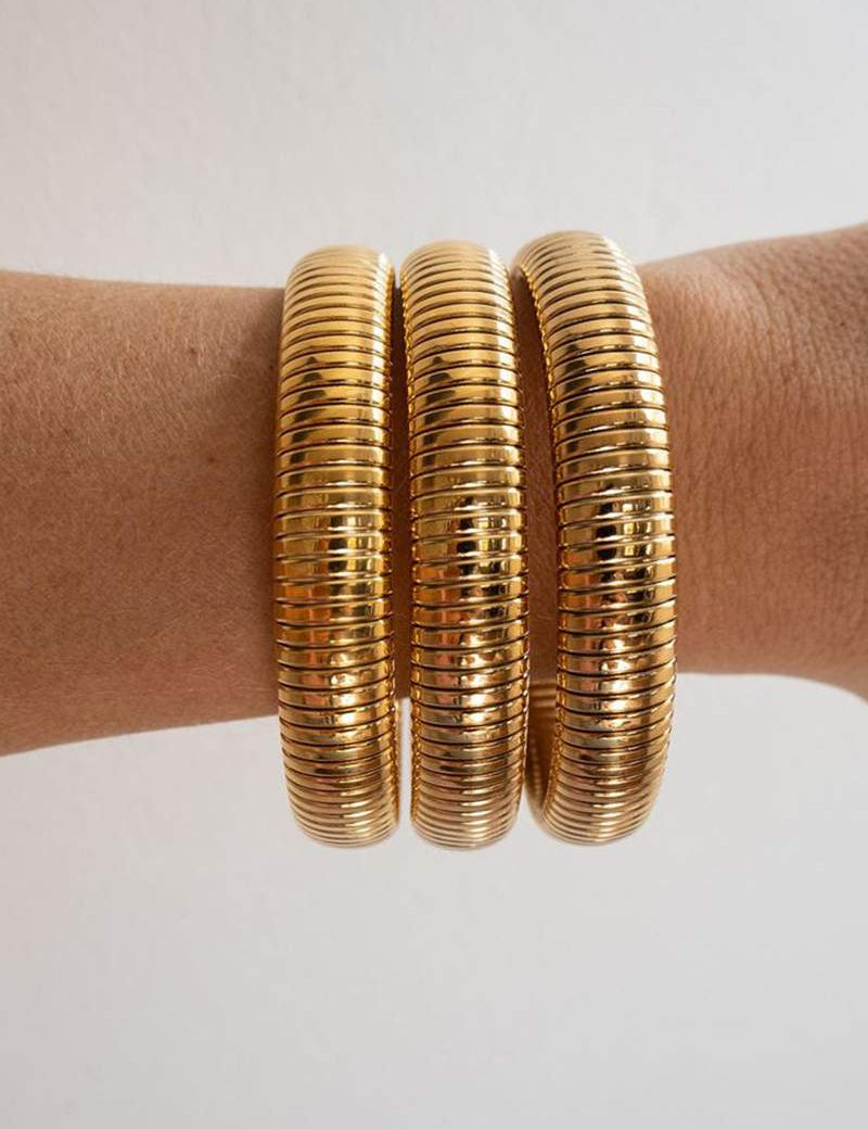 Bracelete canelada