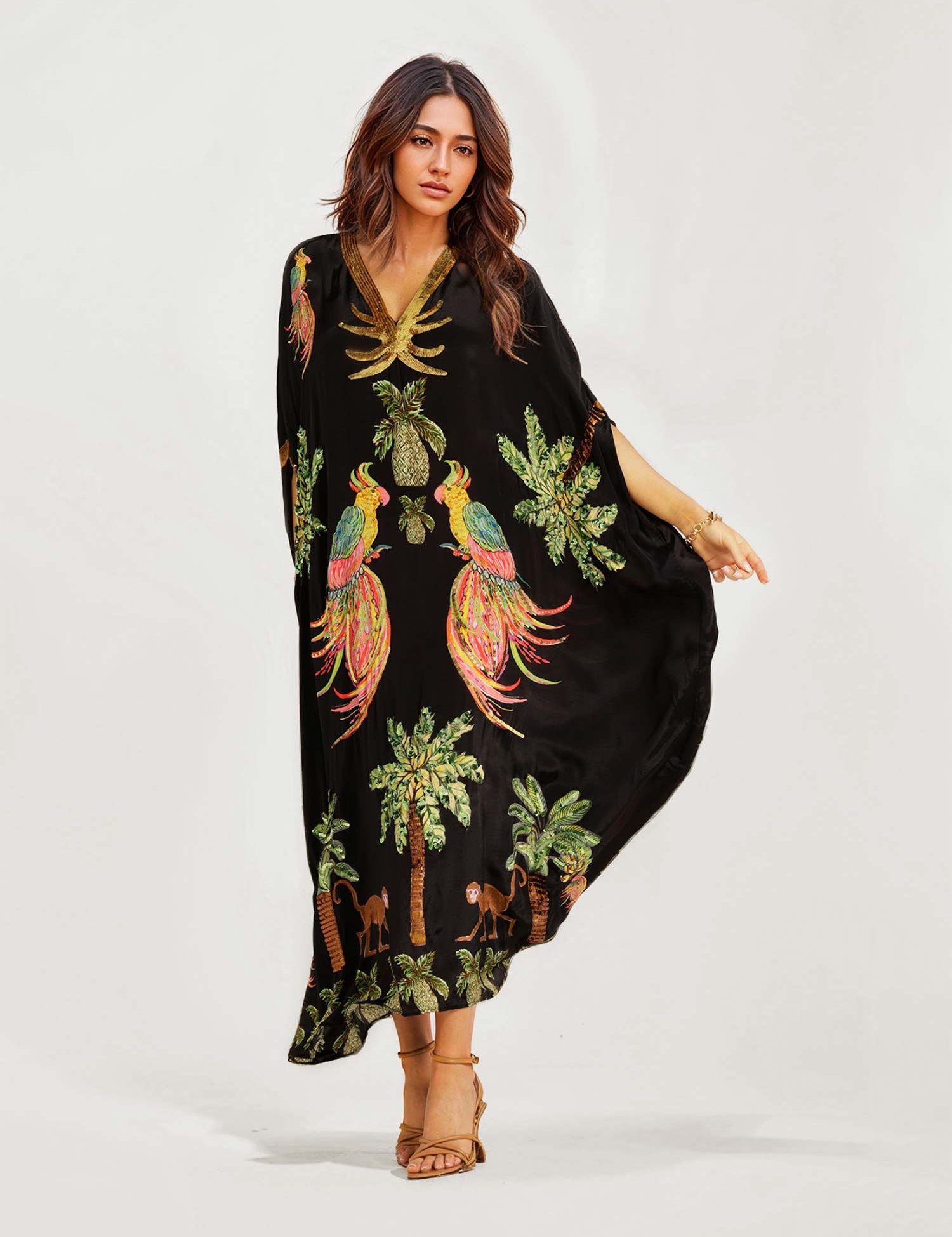Alessandra - Vestido Longo Estampado