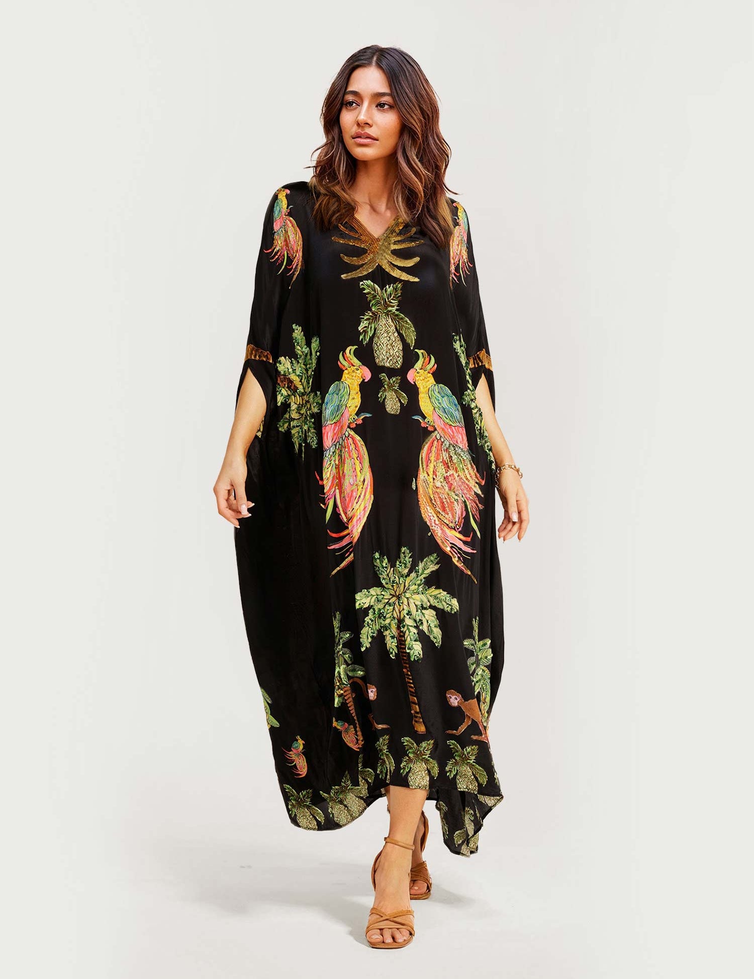 Alessandra - Vestido Longo Estampado