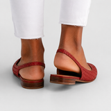 Simone | Mocassins Trançados com Fecho Atrás