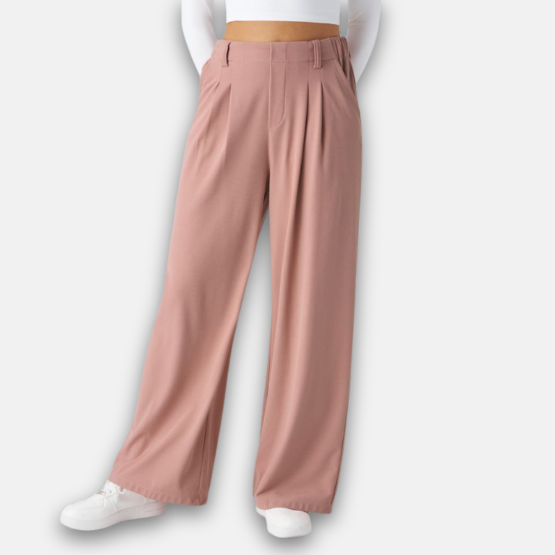 Lívia | Conjunto de Calças Largas Fluídas