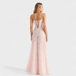 Verona - Vestido maxi em renda floral