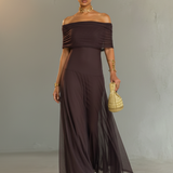 Leonor | Vestido Longo Drapeado