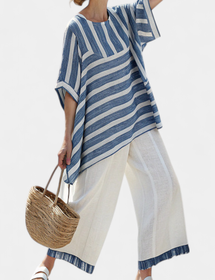 Constança - Conjunto Linho Mediterrâneo