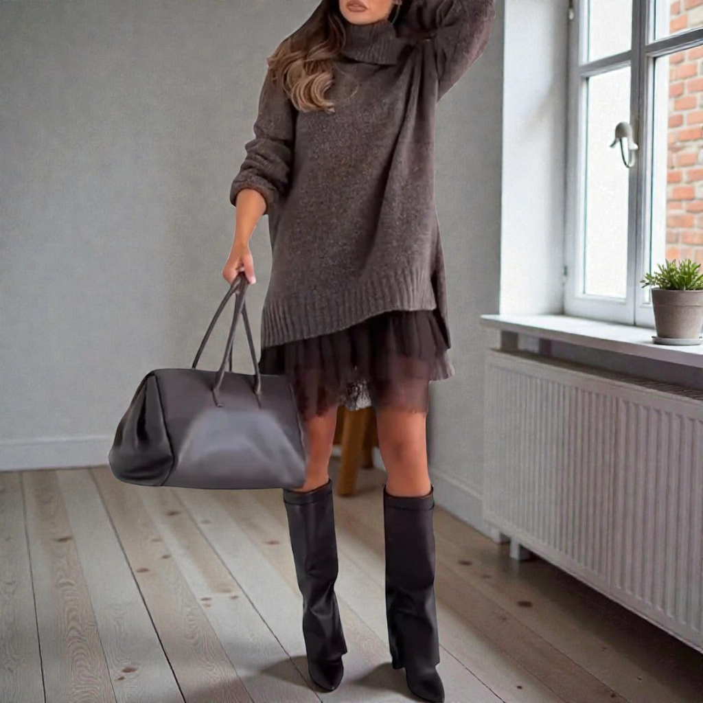 AURORA™ | Conjunto Vestido & Pullover