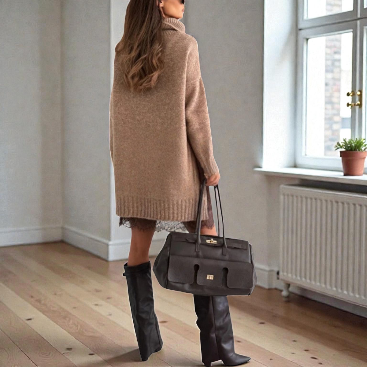 AURORA™ | Conjunto Vestido & Pullover