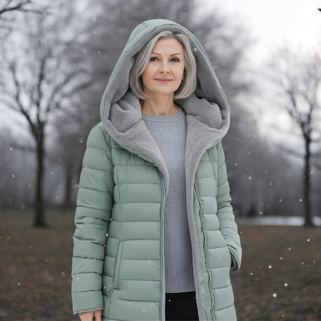 OLIVIA™ | Manteau d’Hiver Matelassé
