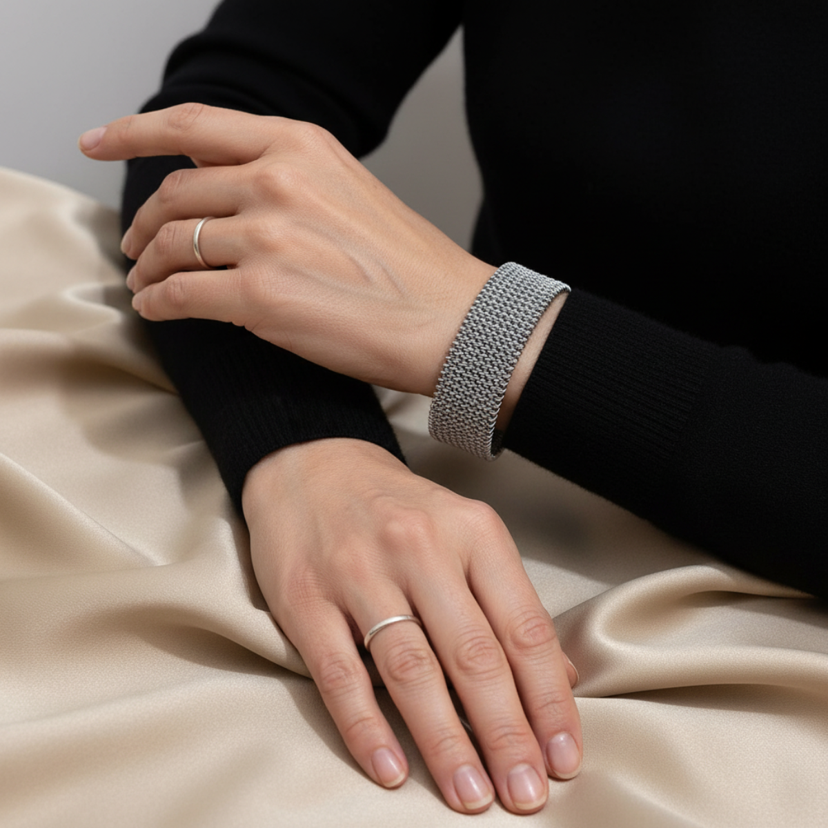 MILENA™ | Bracelet Tissé Milano