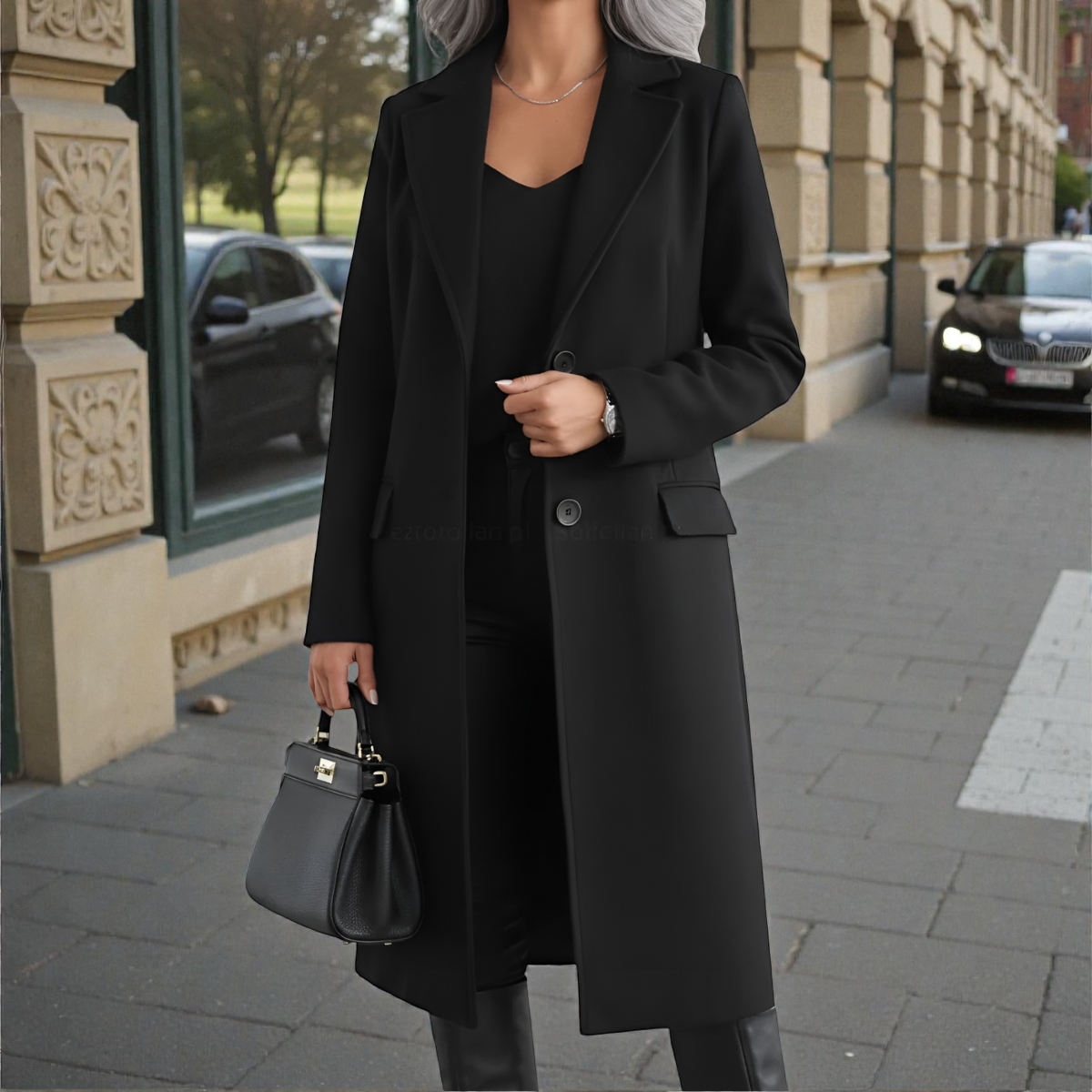 AURIA™ | Manteau Long Élégant