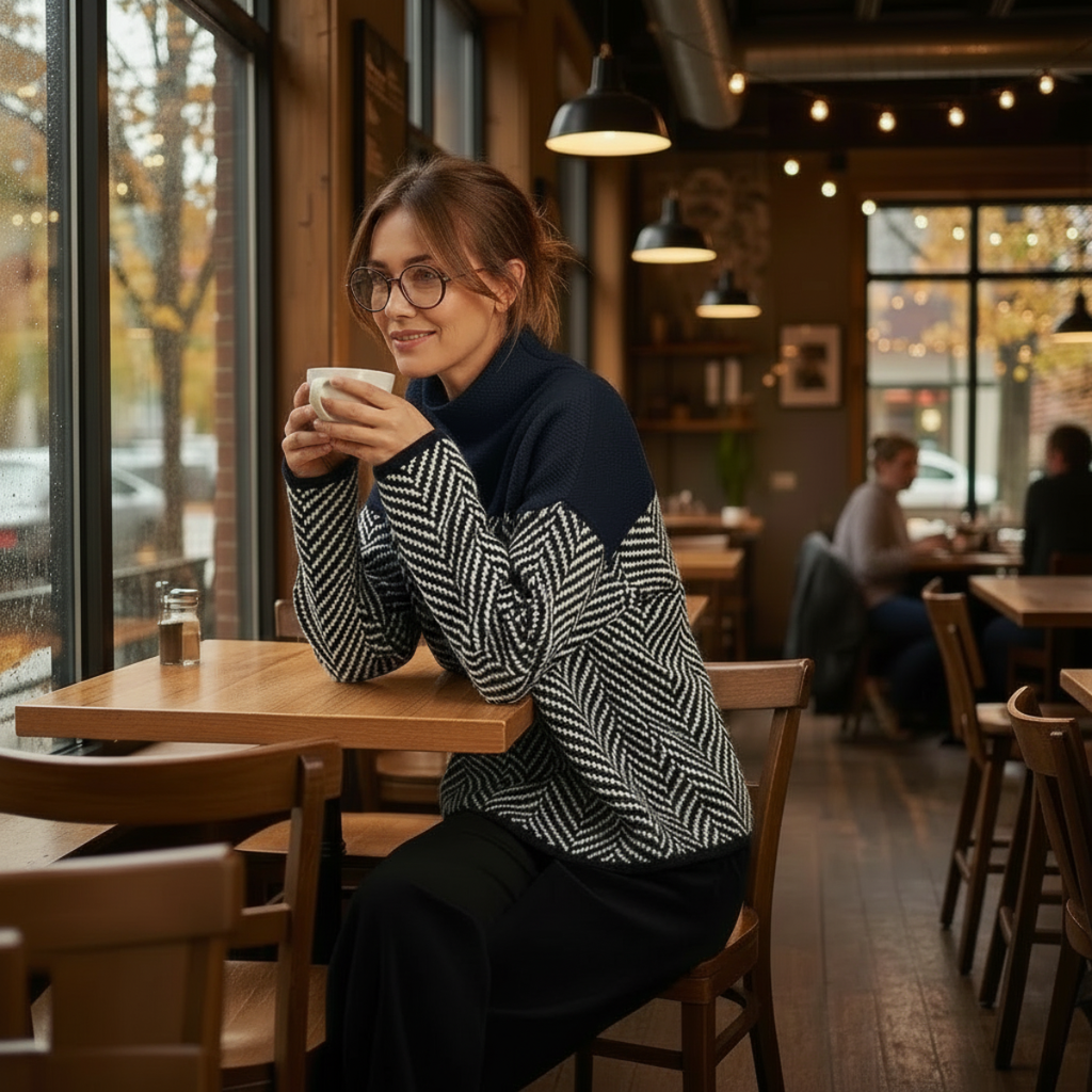 NORAH™ | Pull Col Roulé Élégant