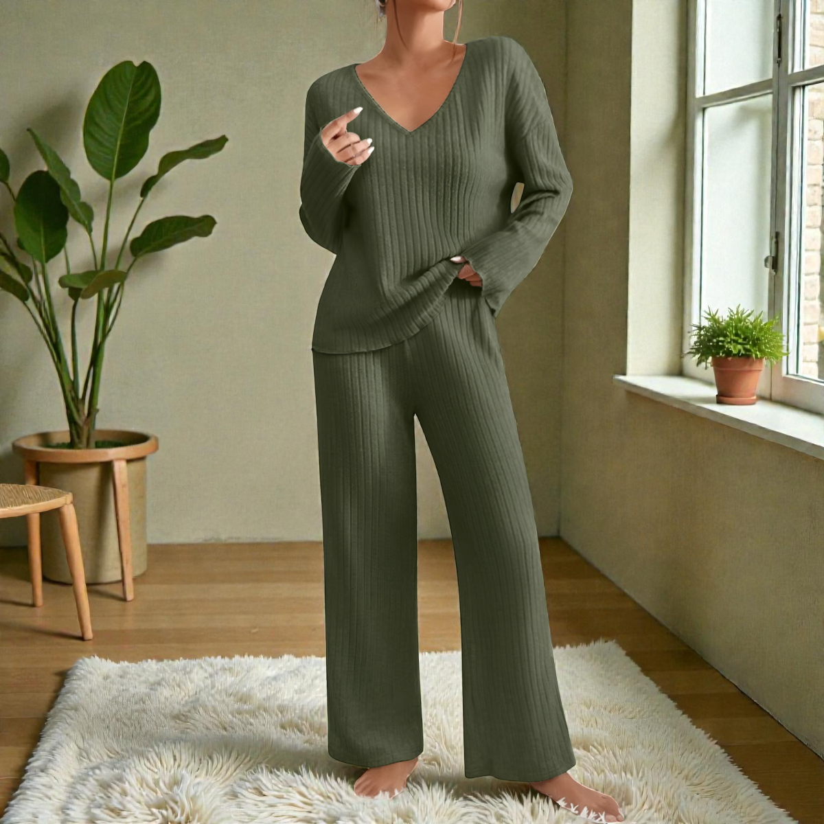 Isadora™ | Conjunto de Loungewear Feminino (3 peças)