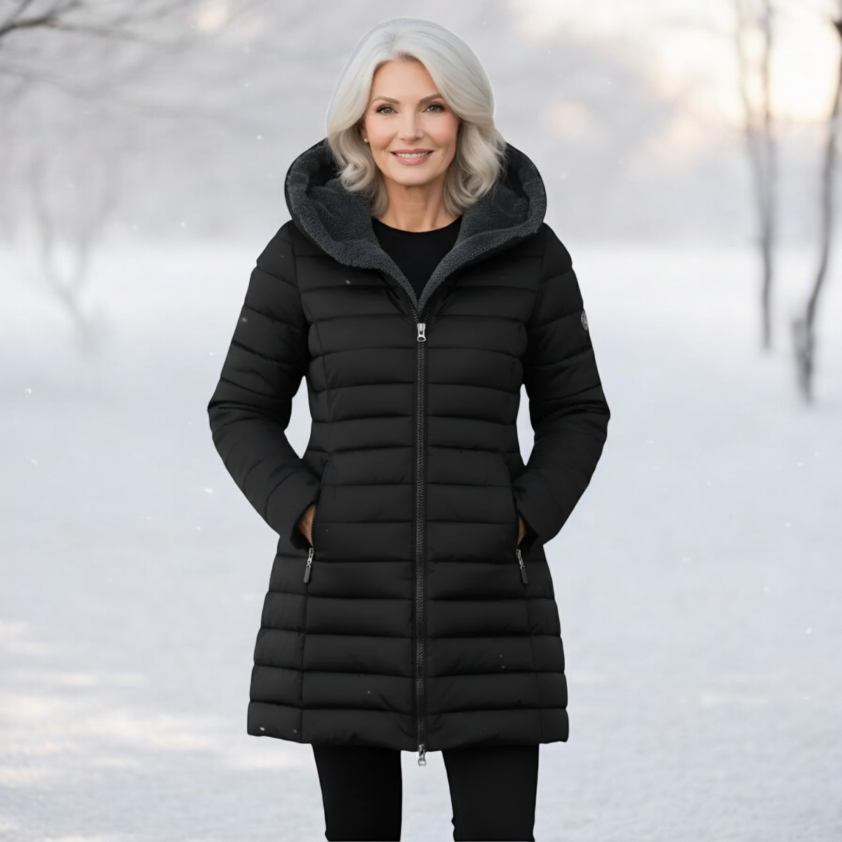 OLIVIA™ | Manteau d’Hiver Matelassé