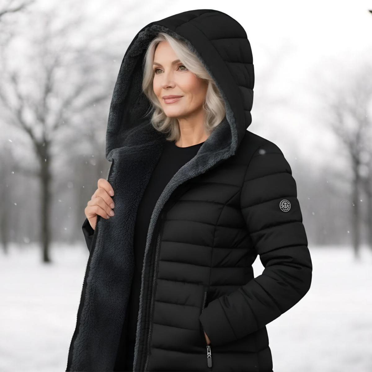 OLIVIA™ | Manteau d’Hiver Matelassé
