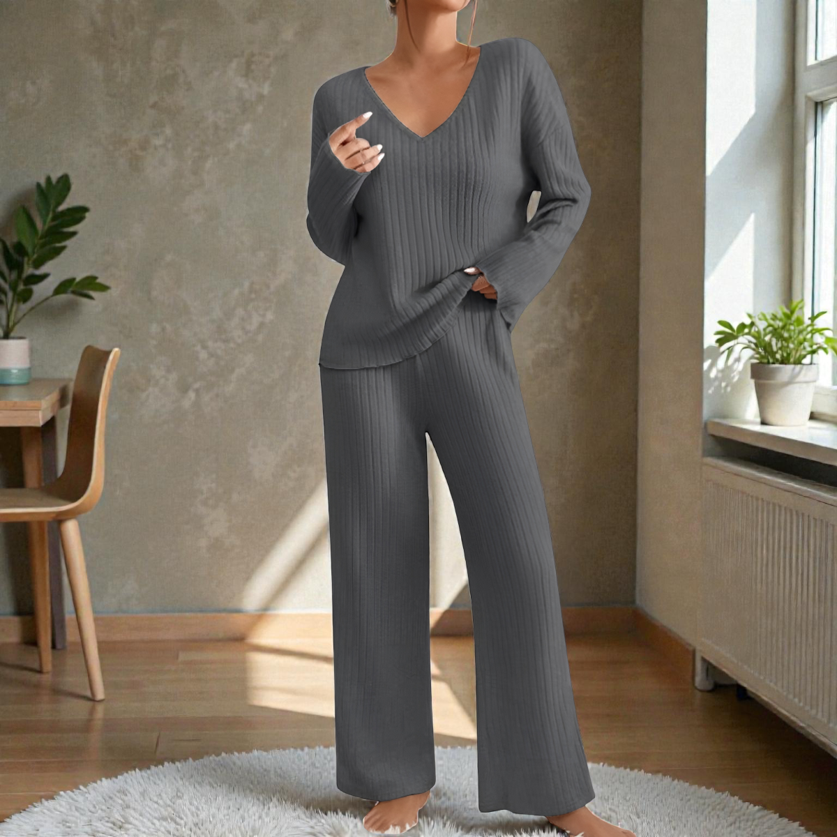 Isadora™ | Conjunto de Loungewear Feminino (3 peças)