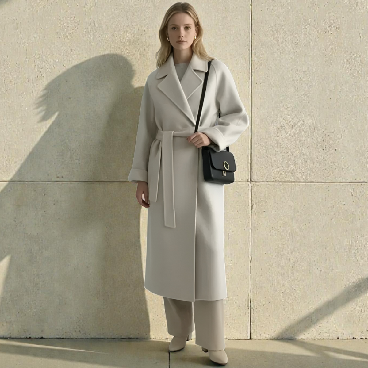 Lúcia | Conjunto de casaco intemporal e elegante