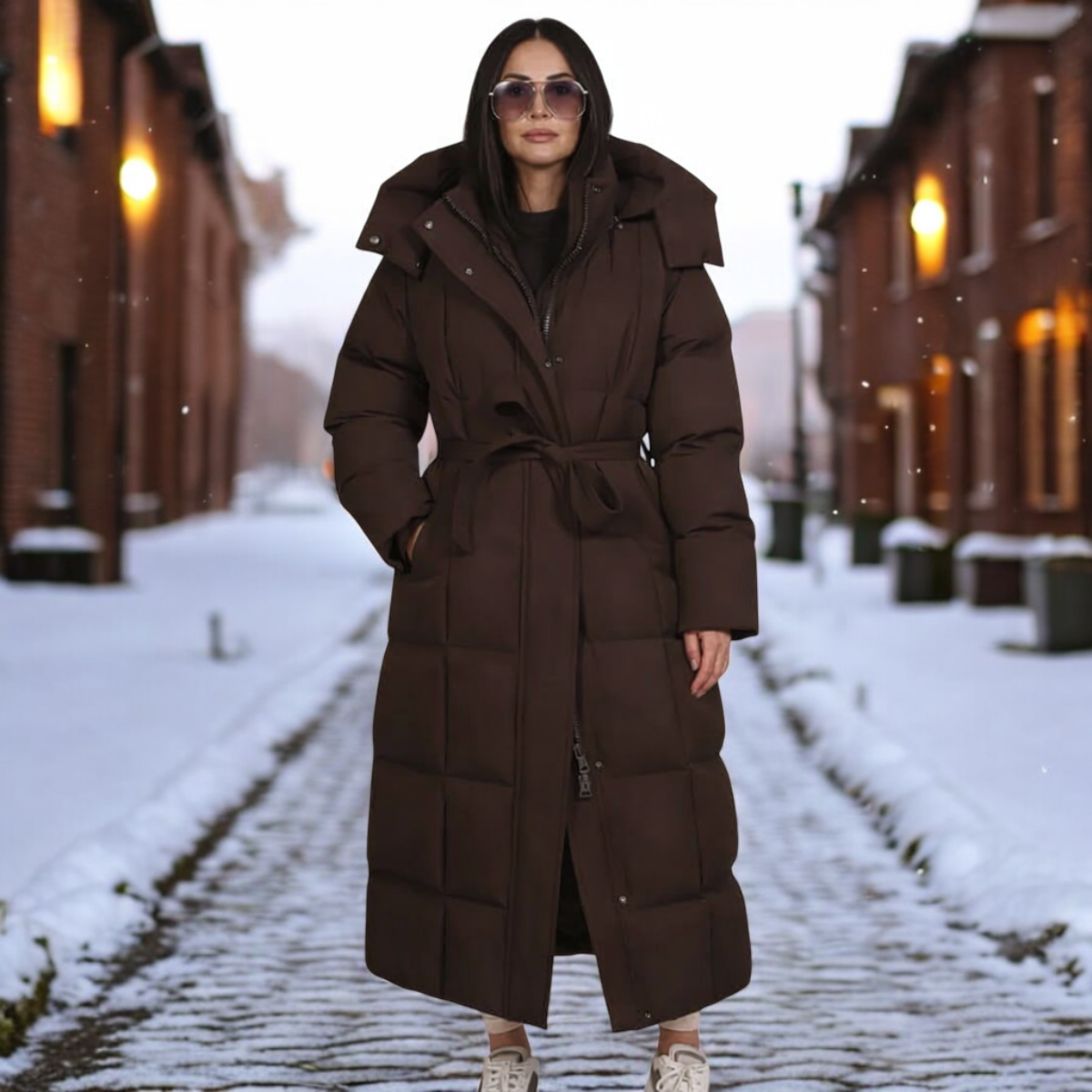 EMILIA™ | Manteau Long en Duvet