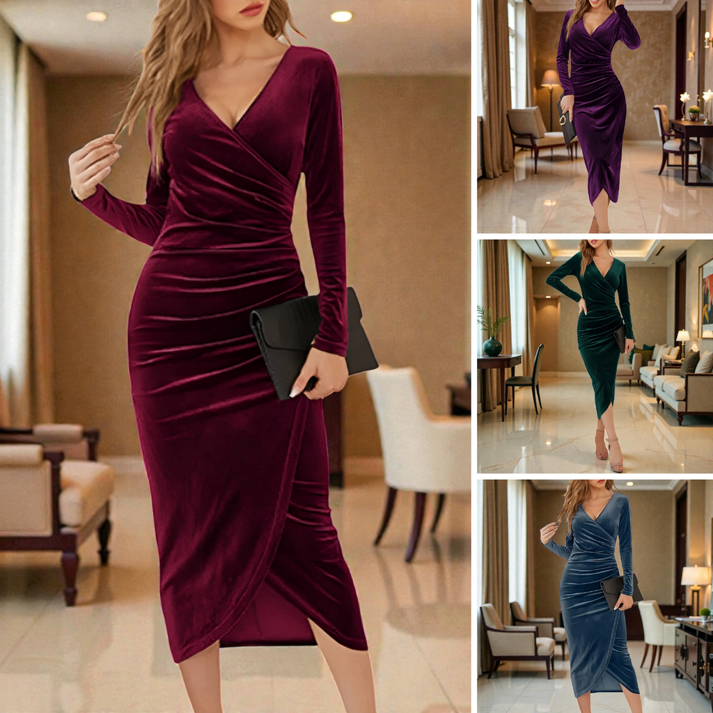 Isadora™ | Conjunto de vestido moderno para a noite