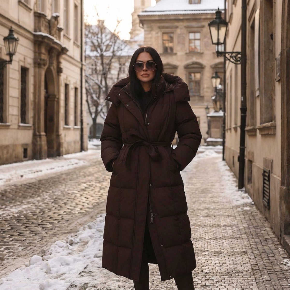 EMILIA™ | Manteau Long en Duvet