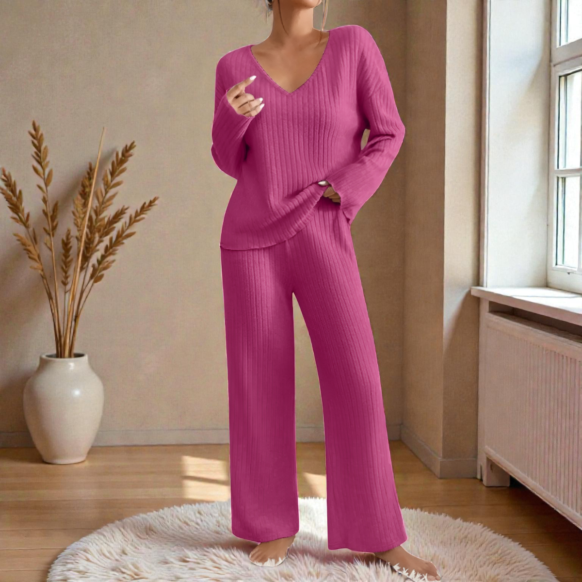 Isadora™ | Conjunto de Loungewear Feminino (3 peças)