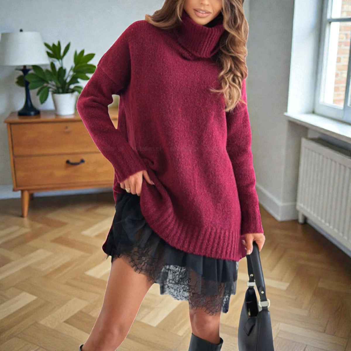 AURORA™ | Conjunto Vestido & Pullover