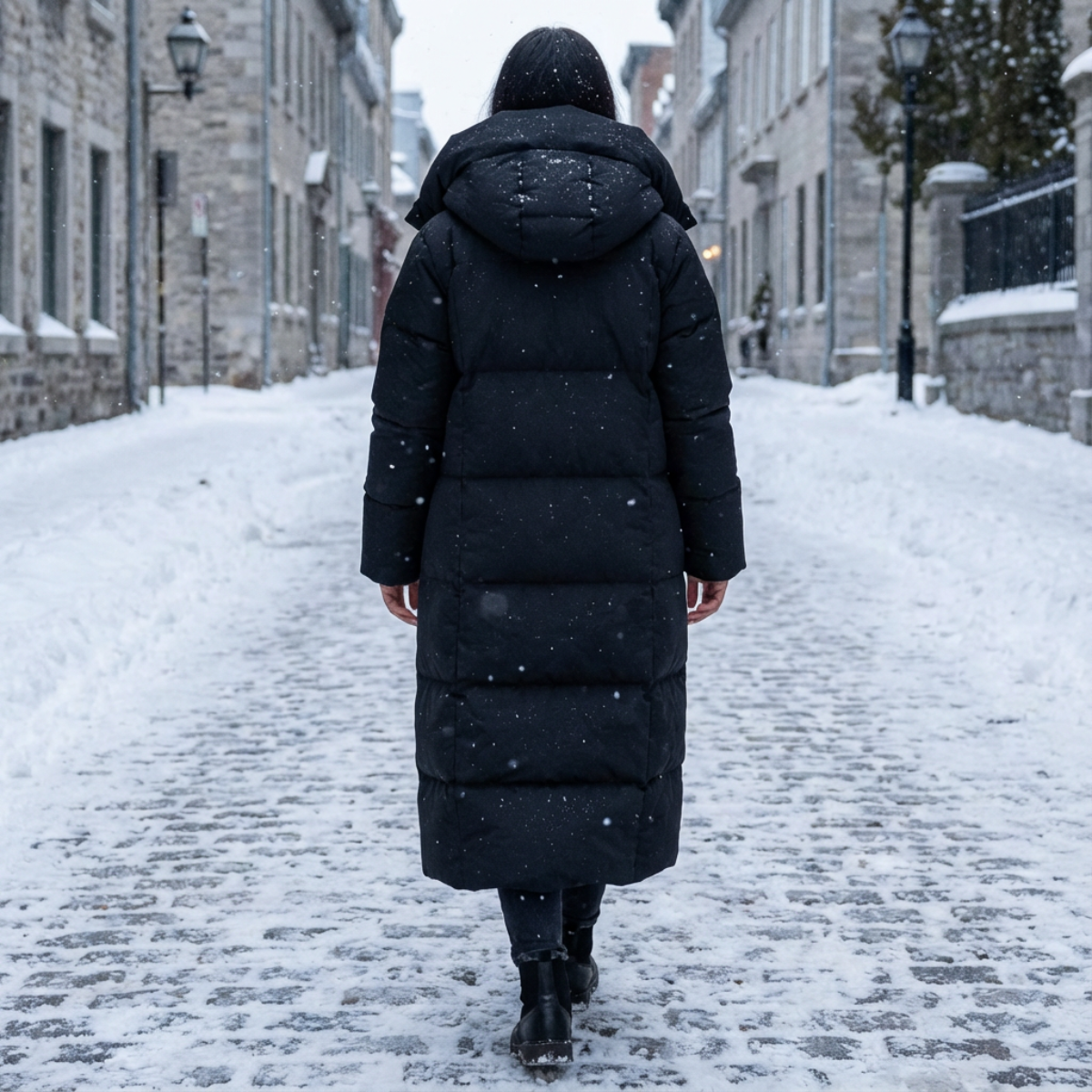 EMILIA™ | Manteau Long en Duvet