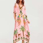 Alessandra - Vestido Longo Estampado