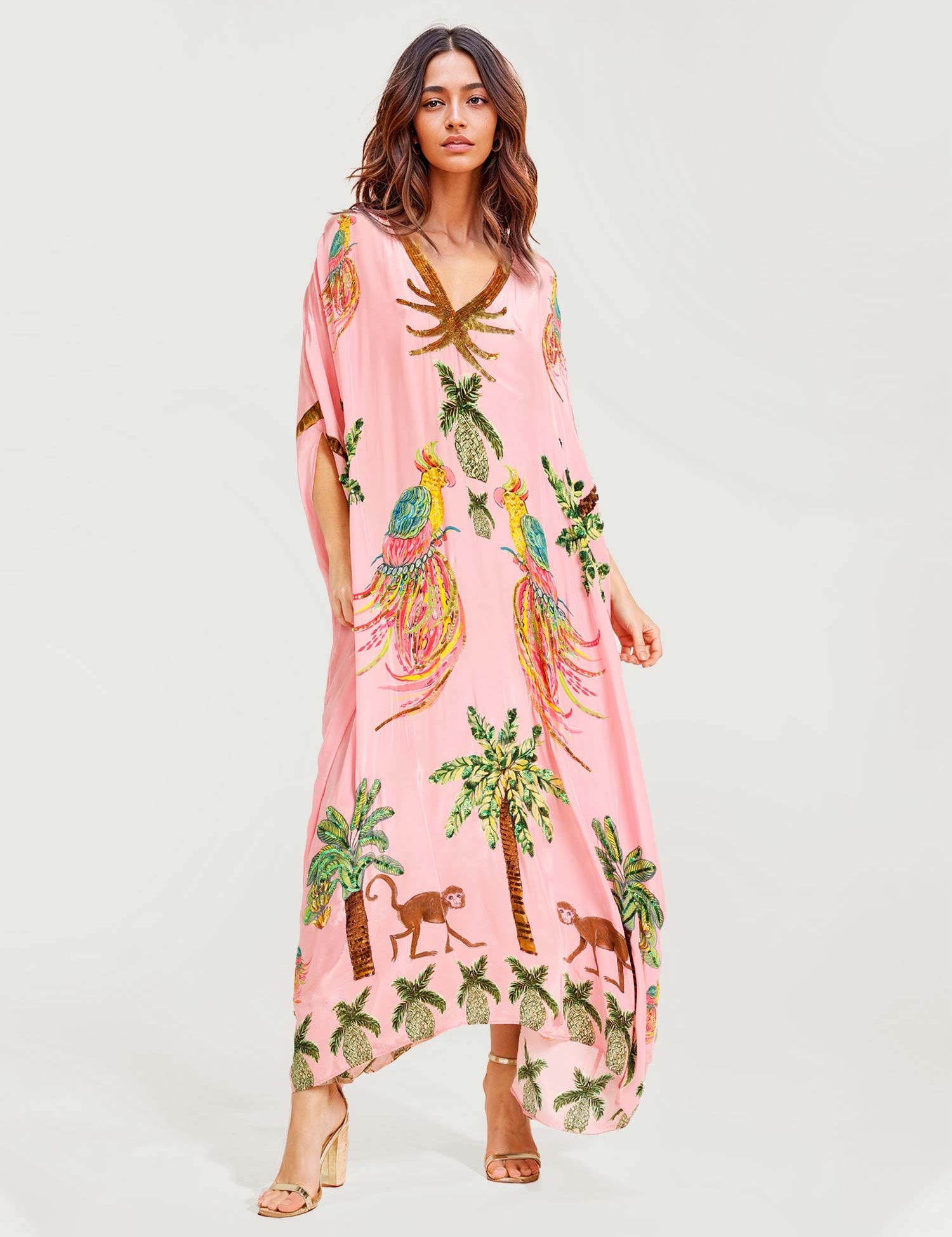 Alessandra - Vestido Longo Estampado