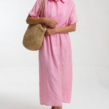 Lysandra™ — Vestido chemise fluido de verão