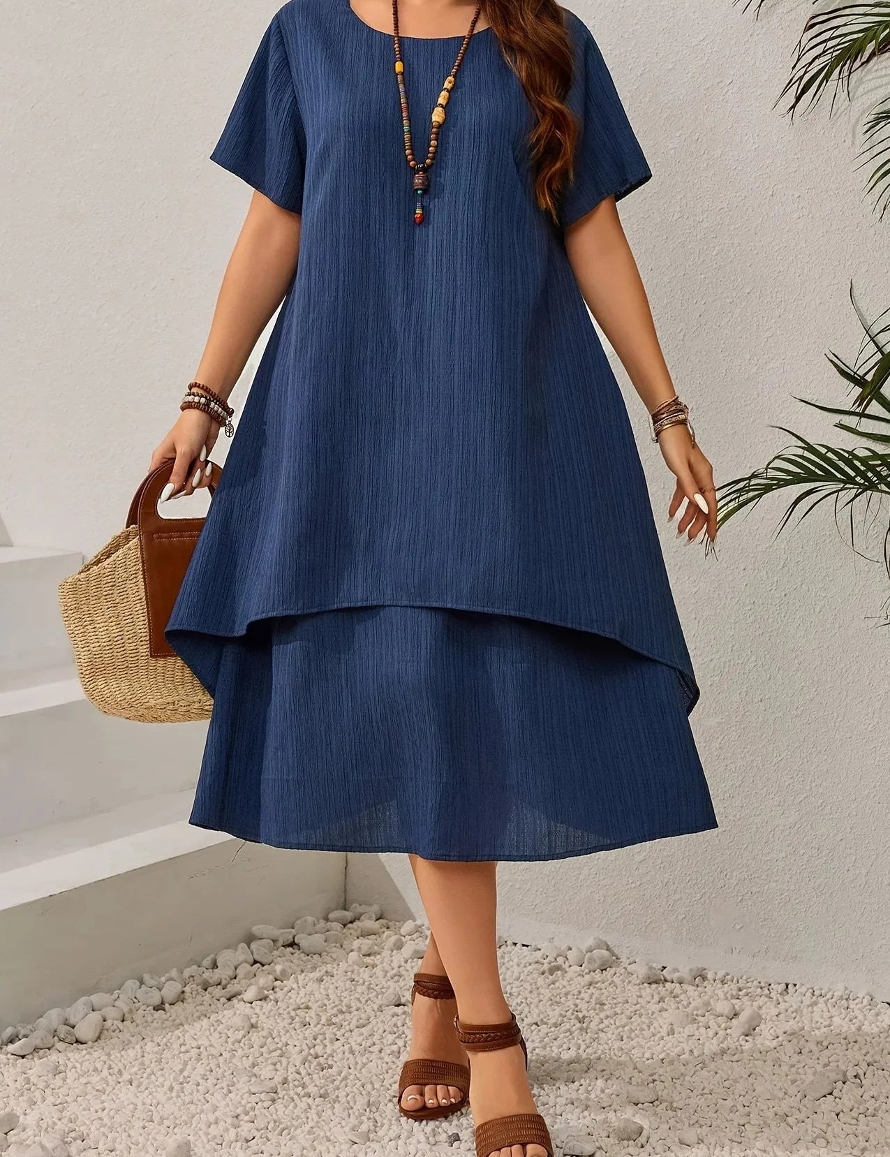 Vestido Layered Comfort